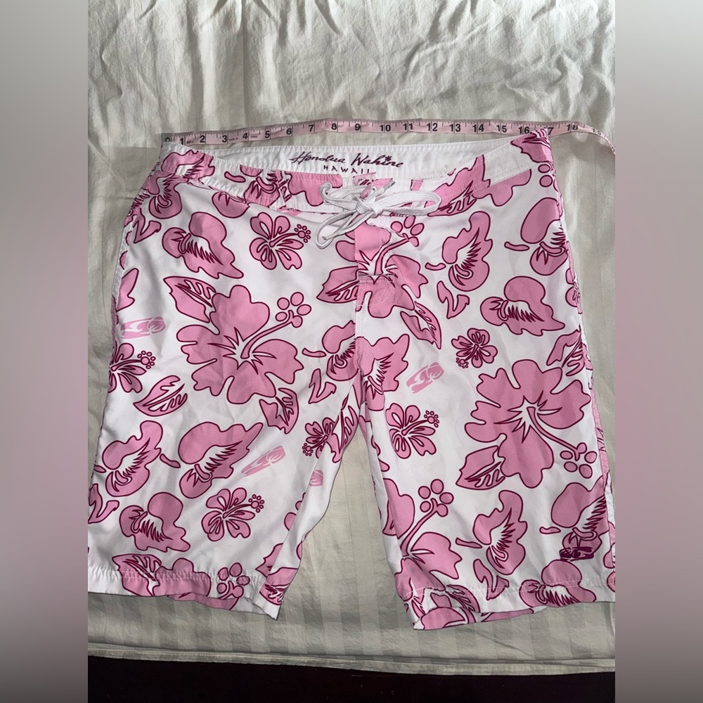 Tommy Bahama Pink Floral Surf Shorts